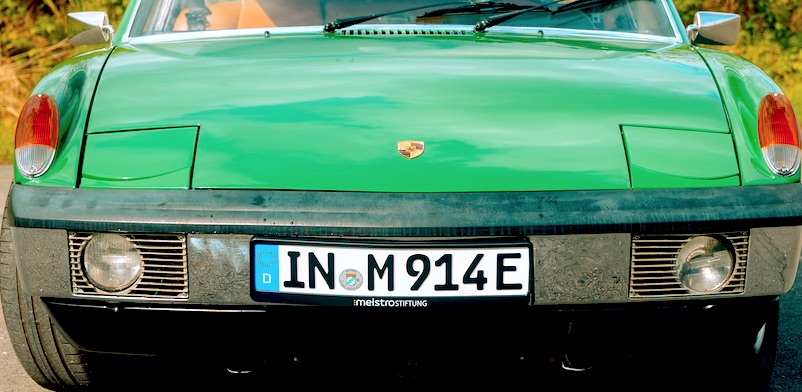 Klappscheinwerfer geschlossen Porsche 914E